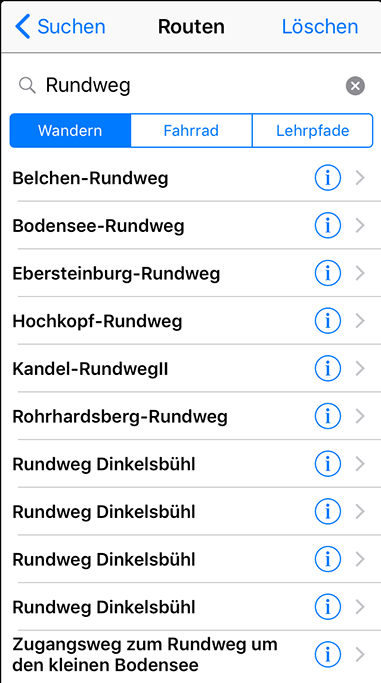 Suche nach Freizeit